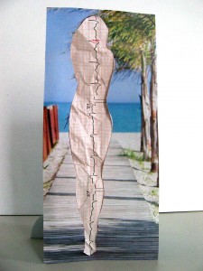 Persona  Untitled - 2013 - collage, paper, cardboard, felt-tip pen  approx. 12 x 21 x 6 cm (L x H x D)